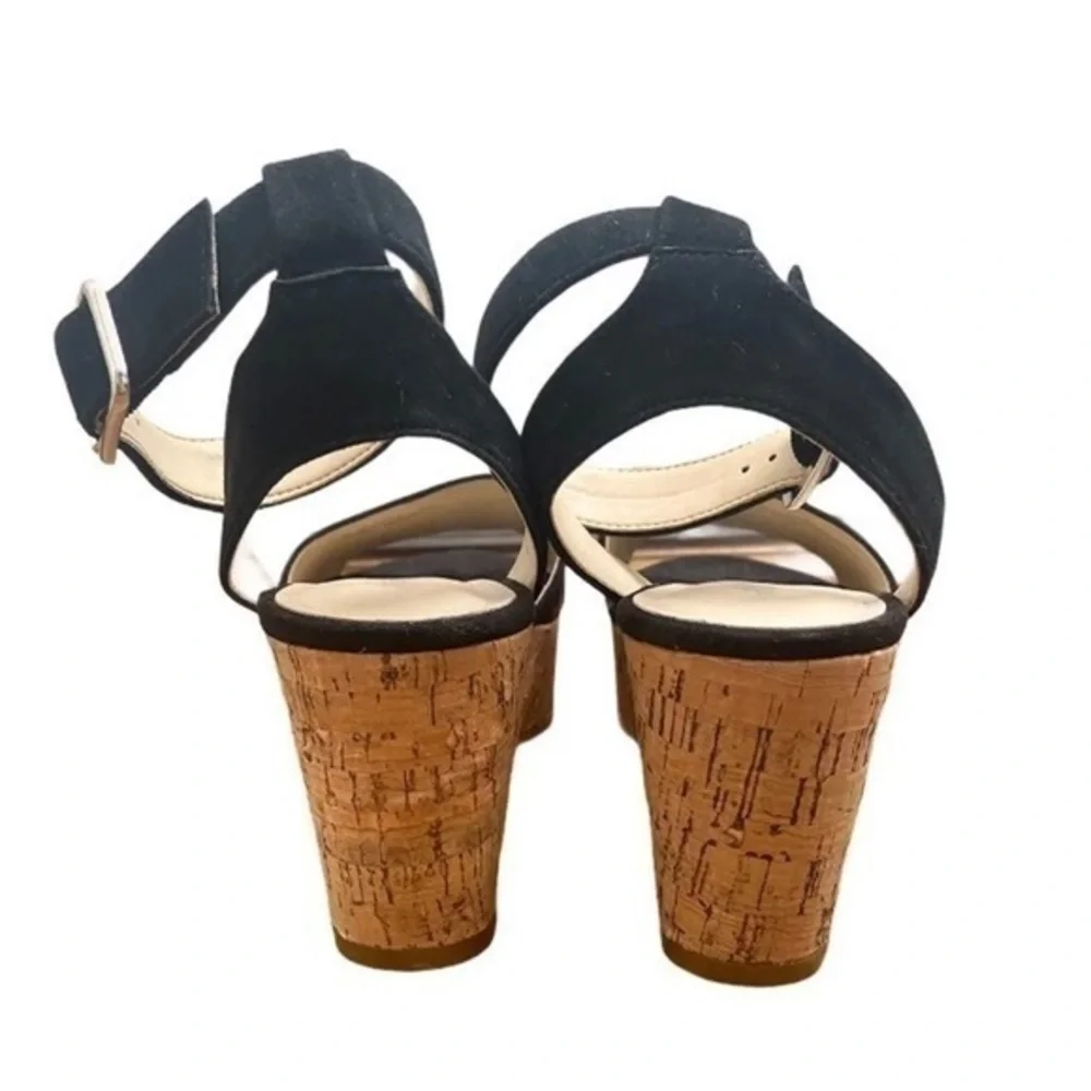 Marc Fisher Rillia Leopard Cheetah Platform Heels‎ Sandals